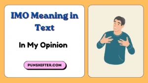 IMO Meaning in Text