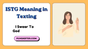 ISTG Meaning in Texting