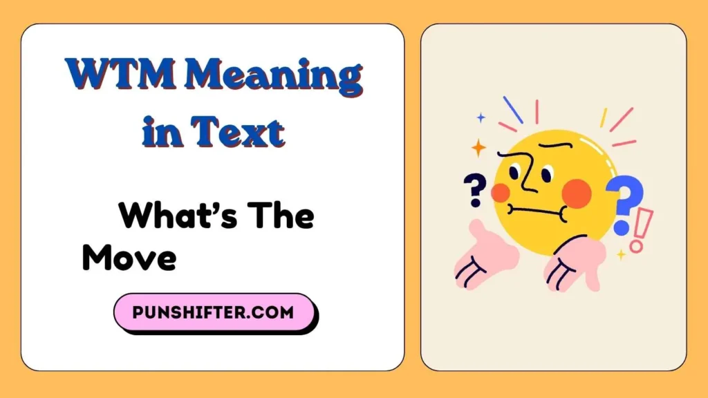 WTM Meaning in Text