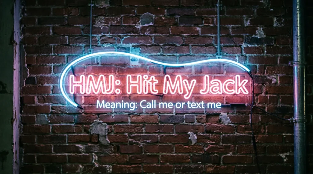 What Does HMJ Mean in Text?
