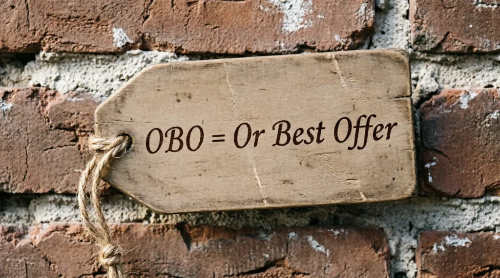 What Does OBO Mean?