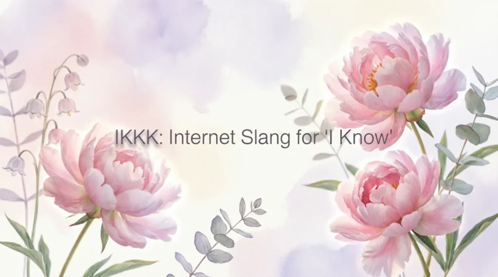 What Does IKKK Mean?