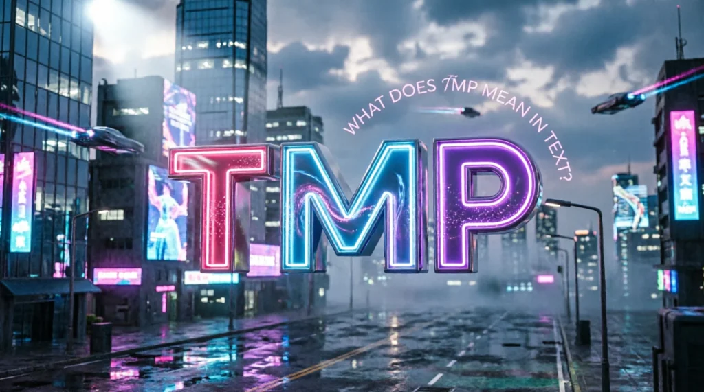 What Does TMP Mean in Text?