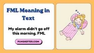 FML Meaning in Text
