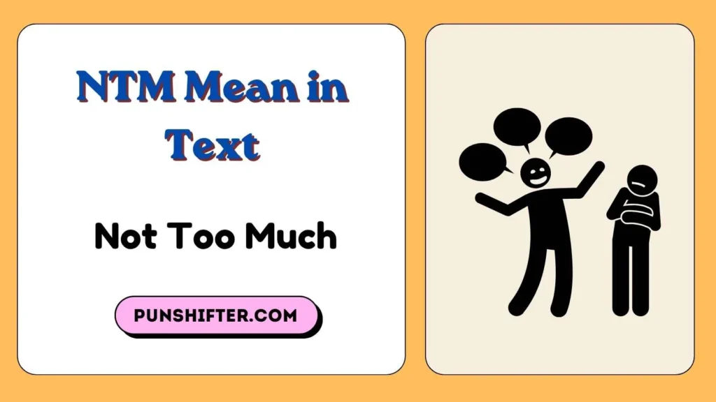 NTM Mean in Text