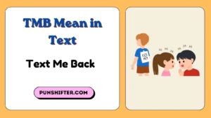 TMB Mean in Text