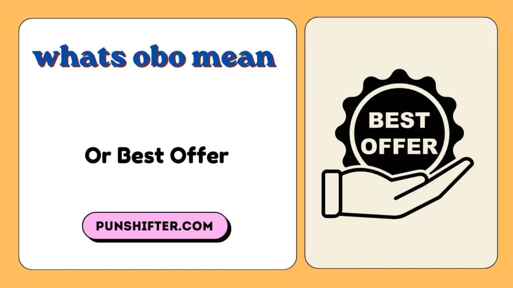whats obo mean