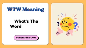 WTW Meaning